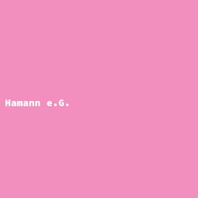 Hersteller: Hamann e.G.