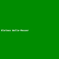 Kleines Wolle-Messer