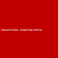 Fantastischer Aluminium-Schirm