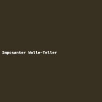 Imposanter Wolle-Teller
